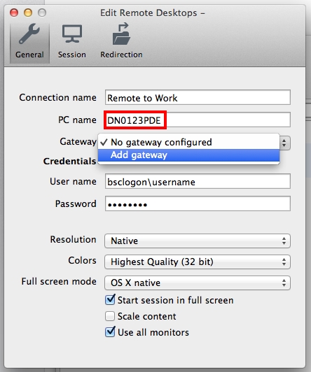 microsoft remote desktop connection client for mac 10.10.5